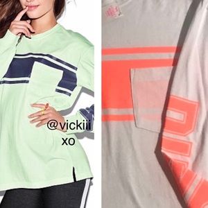 PINK - Victoria’s Secret campus long sleev…